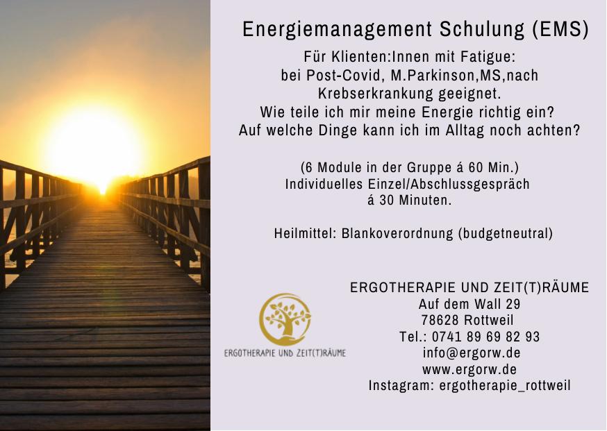 Energiemanagement Schulung – Details
