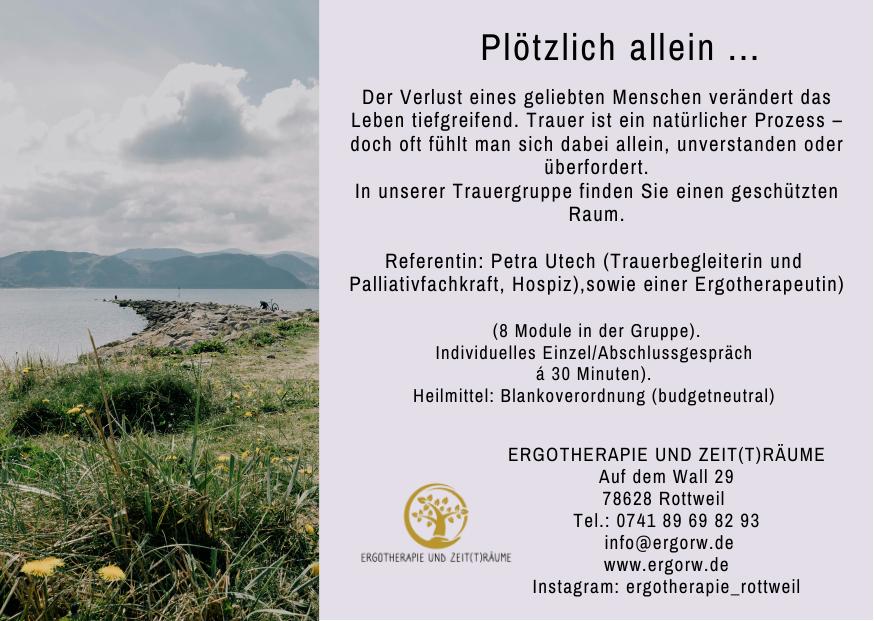 Individuelle Trauerbegleitung – Details